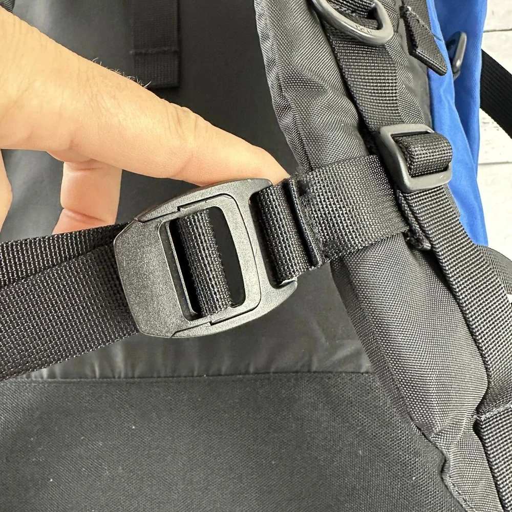 Vintage Lowe Alpine Systems Cloud Walker II Hiking Backpack Blue/Black‎